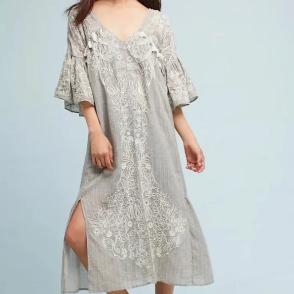 Anthropologie Tisdale Midi Dress, Size 6, VGUC - Picture 2 of 10